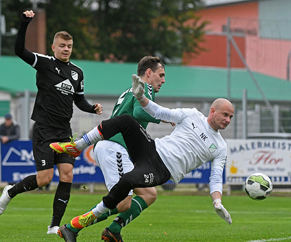 An allen 5 Toren beteiligt: Hannes Komoss!