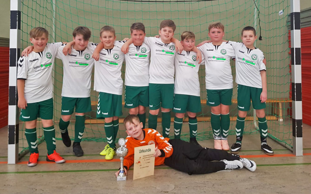 E1-Junioren beenden Hallensaison mit 4. Platz