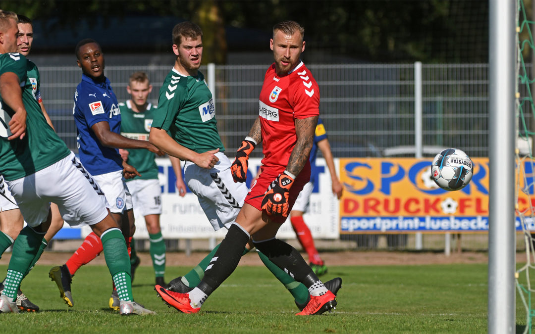 Gute Stimmung trotz 0:13 gegen Holstein Kiel