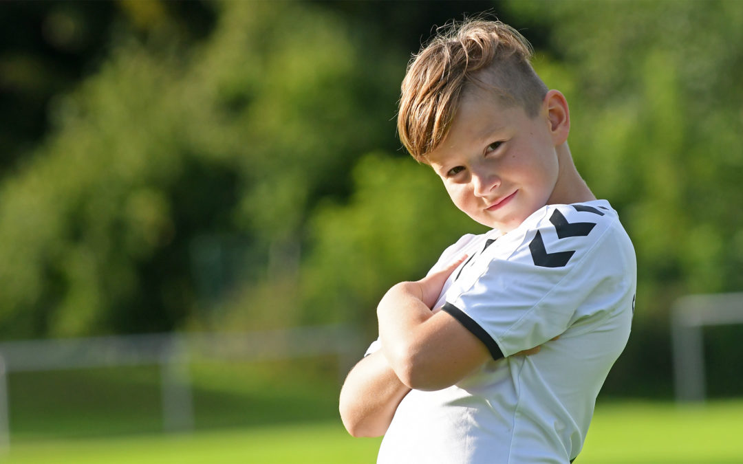 E1-Junioren in Torlaune