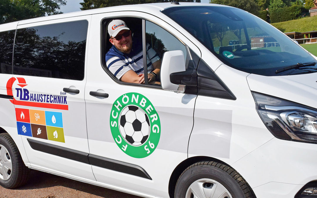 FC 95-Mitglieder freuen sich über neue Heizungsanlage