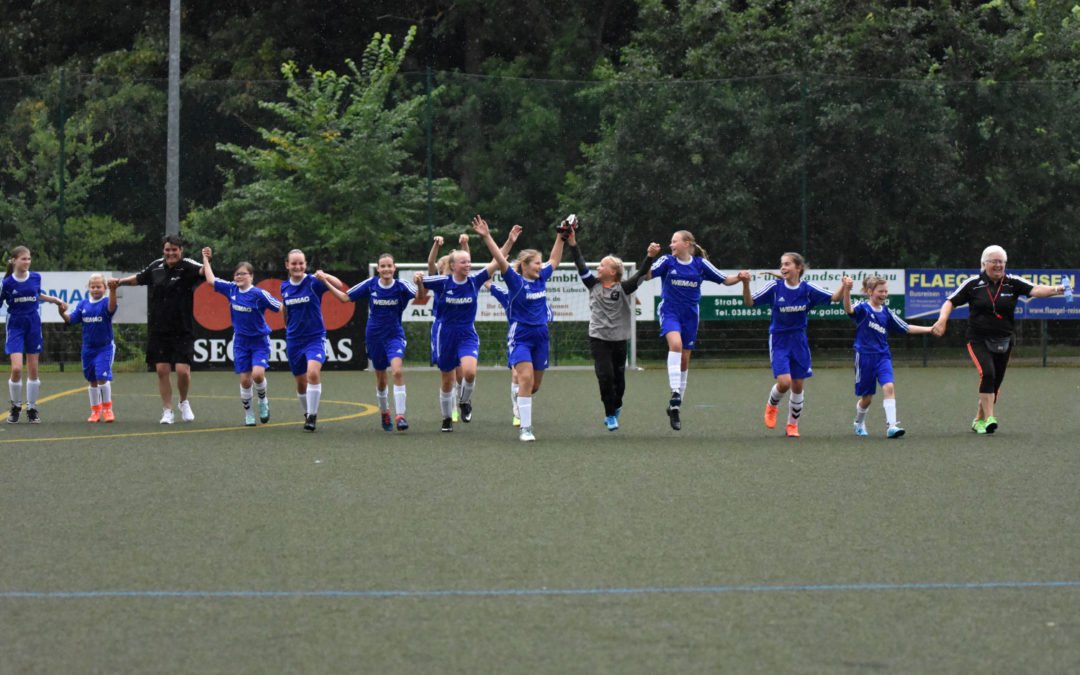 Unsere Mädchenmannschaft gewinnt trotz Niederlage