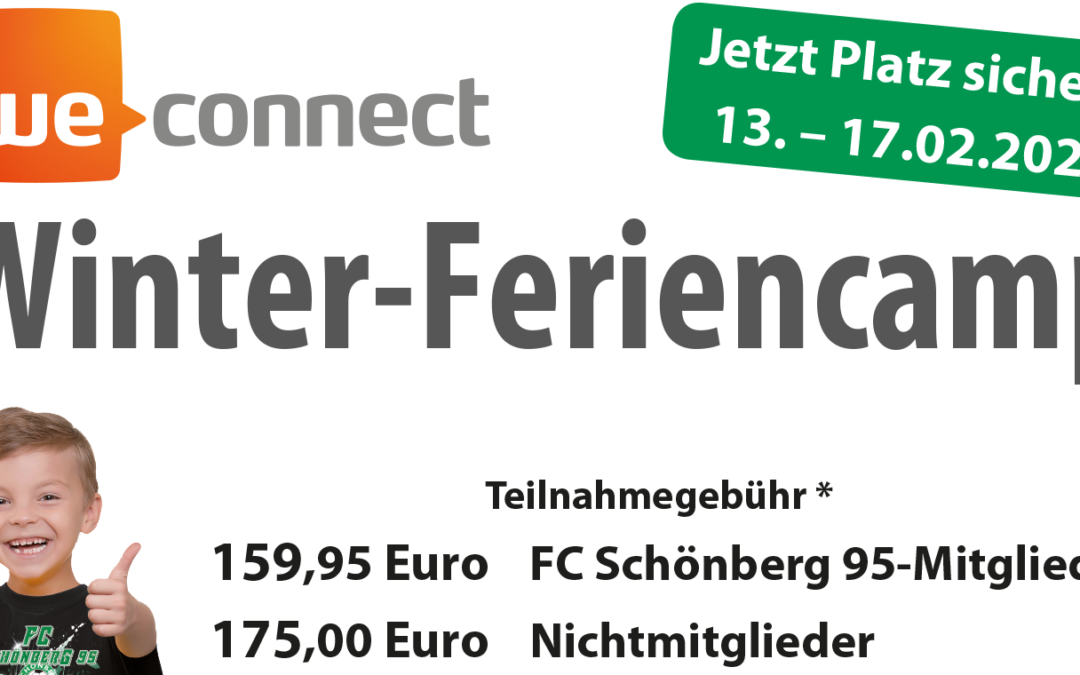 weconnect – Winter-Feriencamp des FC Schönberg 95