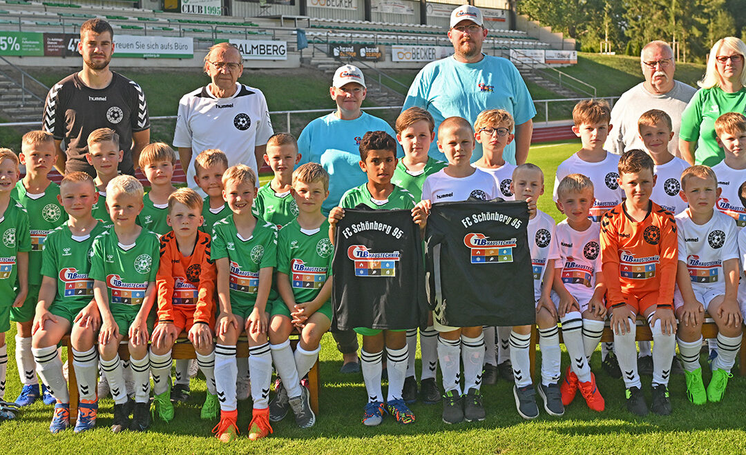 Große Freude bei den Schönberger F-Junioren