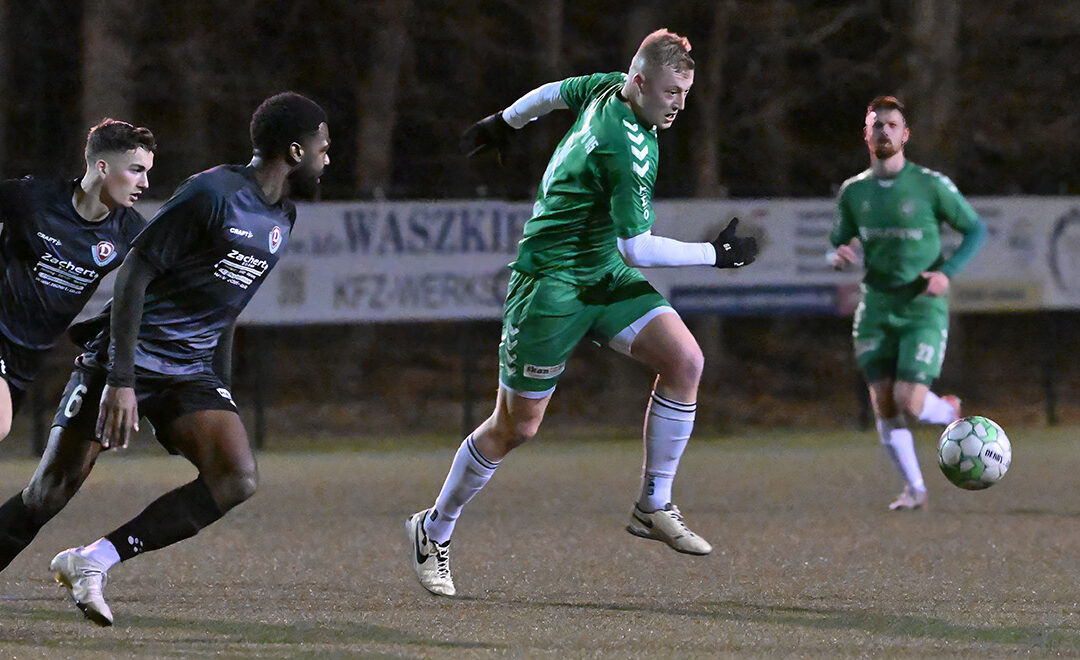 Chancenlos im Test gegen Dynamo