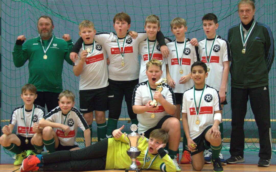 Start-Ziel-Sieg der Schönberger D-Junioren