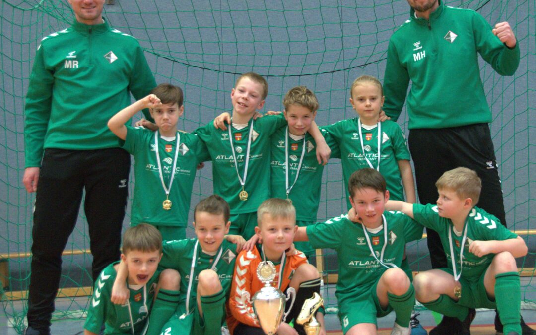 F-Junioren des FC 95 verpassen knapp Podestplatz