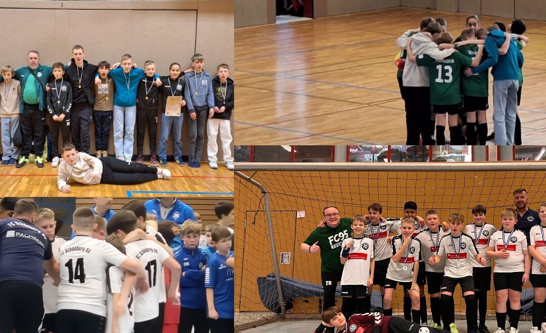 D1 und D2 Junioren starten erfolgreich in Hallensaison